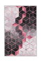 Conceptum Alfombra Multicolor con Impresión Digital 3D de 160 x 230 cm